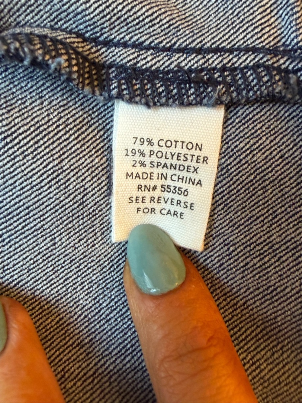 Artisan NY Dark Indigo Denim Jacket Women's Jean Jacket - Picture 5 of 6